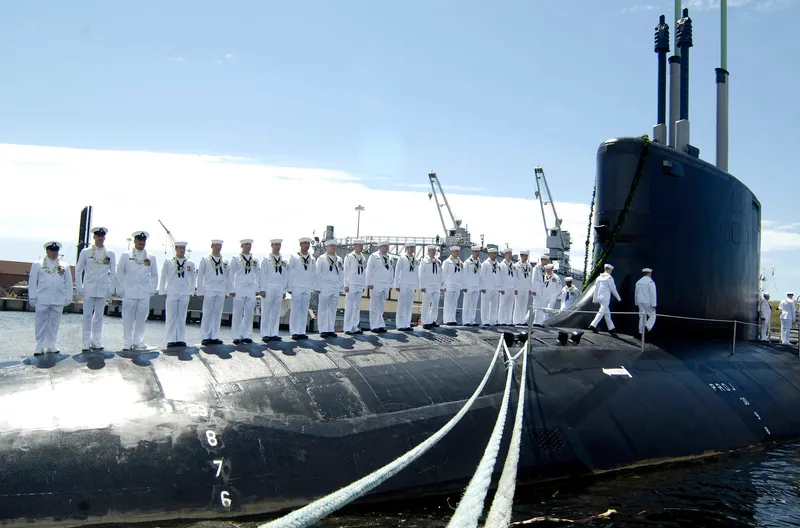 Sailors on Submarine